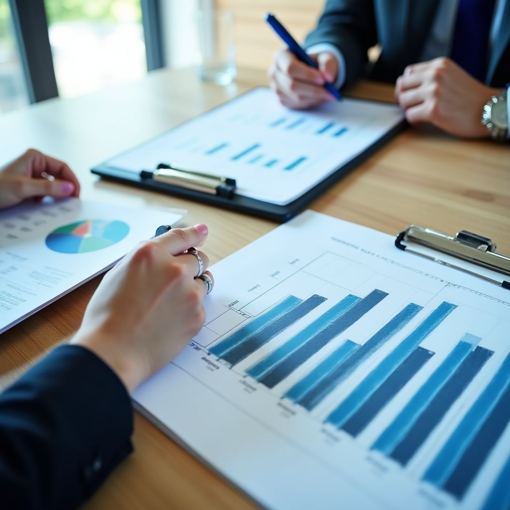 Sesión de planificación de inversiones